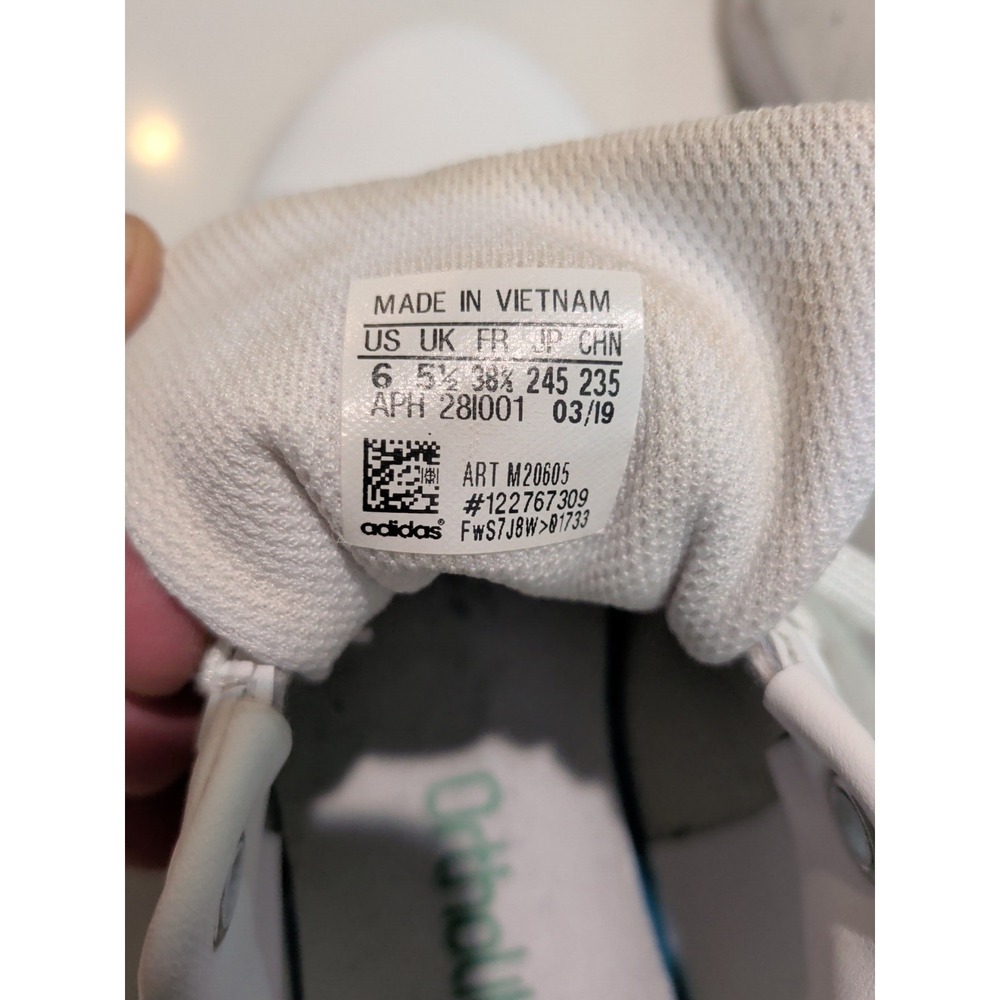 adidas Stan Smith White Green Low Top Men's Tennis Athletic Sneakers - Picture 6 of 8